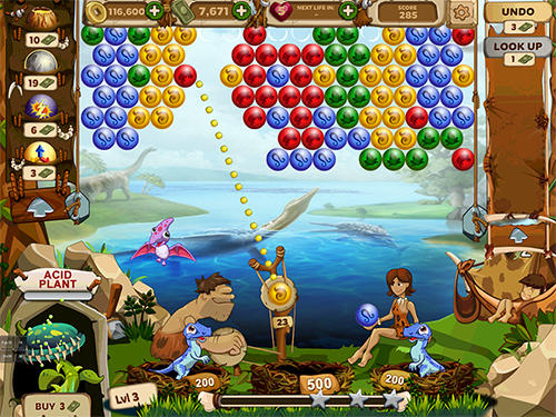 Gameplay of the Bubble age for Android phone or tablet.