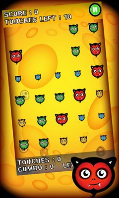 Gameplay of the Bubble Blast Halloween for Android phone or tablet.