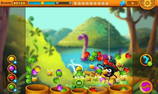 Gameplay of the Bubble buggie pop for Android phone or tablet.