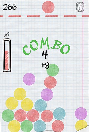 Gameplay of the Bubble bumble for Android phone or tablet.