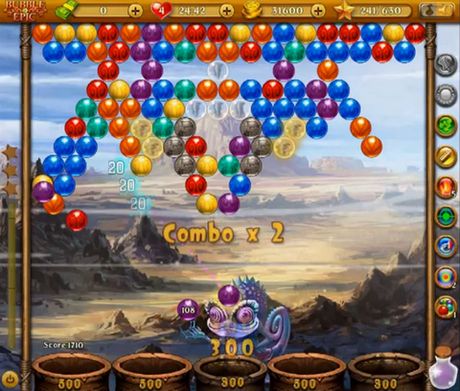 Gameplay of the Bubble epic: Best bubble game for Android phone or tablet.