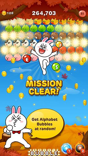 Gameplay of the Bubble play for Android phone or tablet.