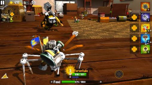 Gameplay of the Bug heroes 2 for Android phone or tablet.
