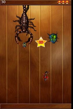 Gameplay of the Bug smasher for Android phone or tablet.