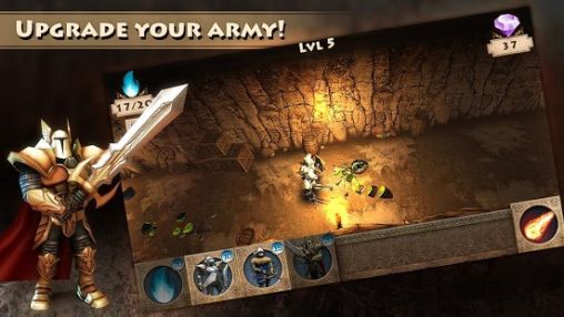 Gameplay of the Bugs invasion 3D for Android phone or tablet.