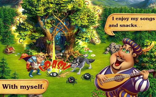 Gameplay of the Build a kingdom for Android phone or tablet.