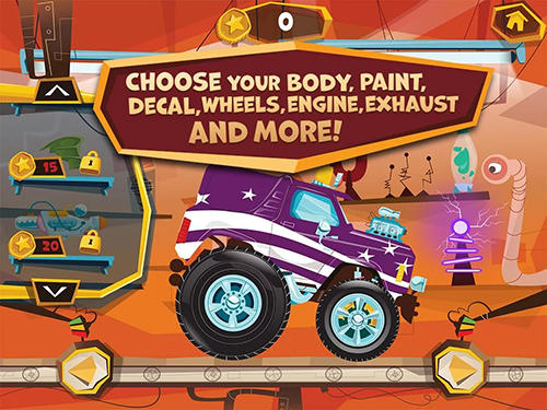 Gameplay of the Build a truck by Duck duck moose for Android phone or tablet.