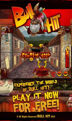 Gameplay of the BullHit for Android phone or tablet.