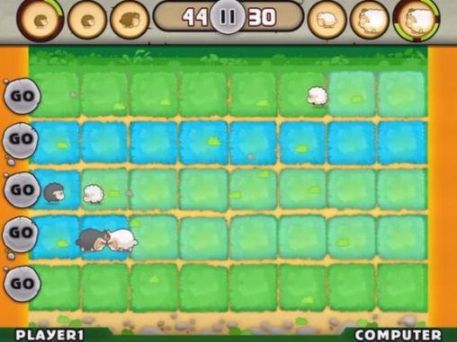 Gameplay of the Bump sheep for Android phone or tablet.