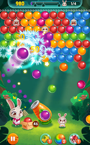 Bunny pop - Android game screenshots.