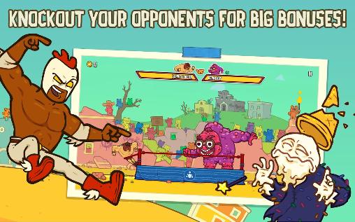 Gameplay of the Burrito Bison: Launcha libre for Android phone or tablet.