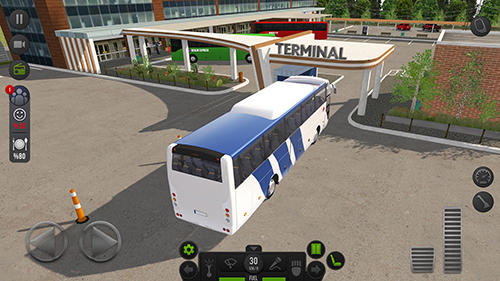Bus simulator: Ultimate - Android game screenshots.