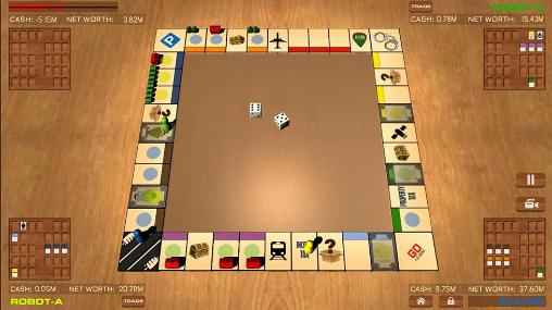 Gameplay of the Businessman: Monopolist for Android phone or tablet.