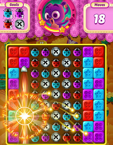 Button blast - Android game screenshots.