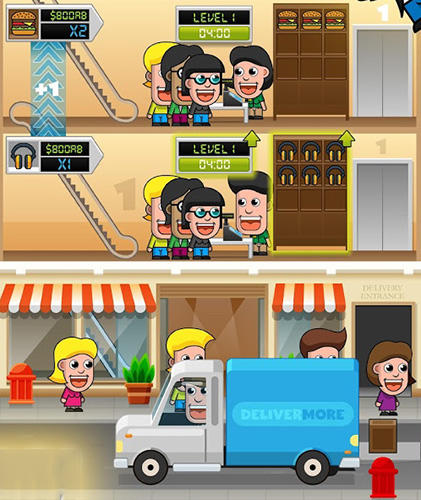 Buy more: Idle shopping mall manager - Android game screenshots.