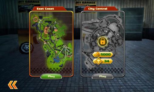Gameplay of the Cab in the city for Android phone or tablet.