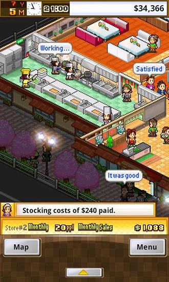 Gameplay of the Cafeteria Nipponica for Android phone or tablet.