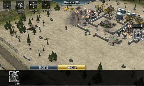 Gameplay of the Call of duty: Heroes for Android phone or tablet.