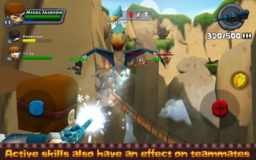Gameplay of the Call of mini: Dino hunter for Android phone or tablet.