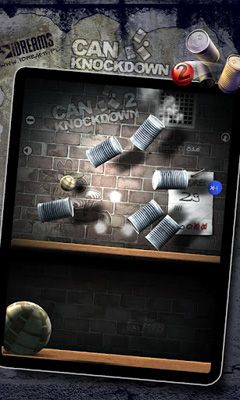 Gameplay of the Can Knockdown 2 for Android phone or tablet.