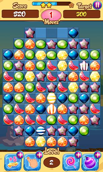 Gameplay of the Candy adventure for Android phone or tablet.
