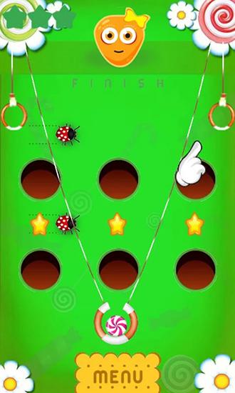 Gameplay of the Candy ball for Android phone or tablet.