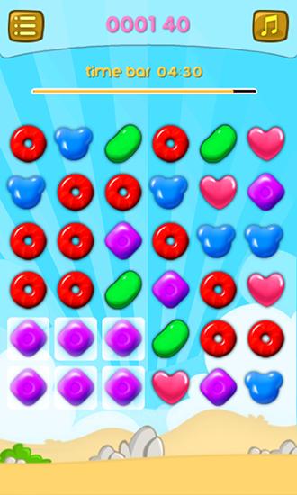 Gameplay of the Candy burst for Android phone or tablet.