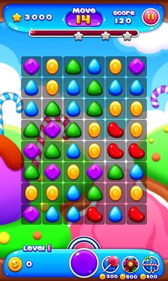Gameplay of the Candy busters for Android phone or tablet.