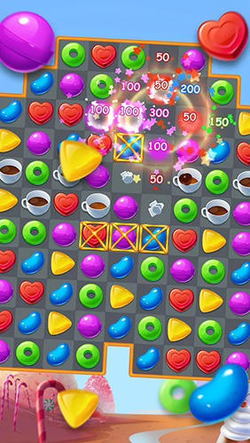 Gameplay of the Candy fever for Android phone or tablet.