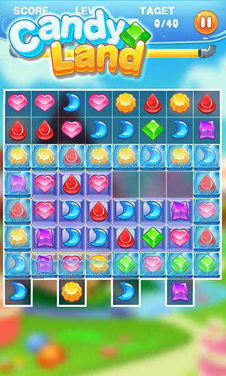 Gameplay of the Candy land for Android phone or tablet.