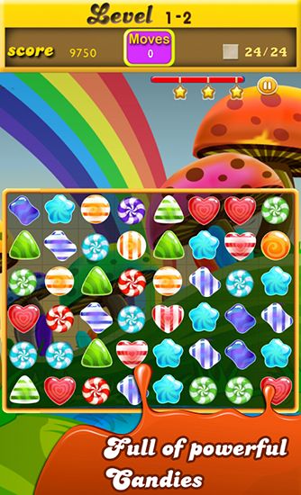 Gameplay of the Candy legend for Android phone or tablet.