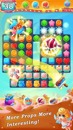 Gameplay of the Candy paradise for Android phone or tablet.