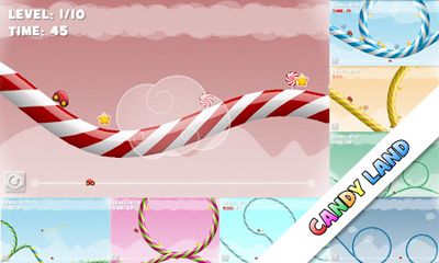 Gameplay of the Candy Racer for Android phone or tablet.