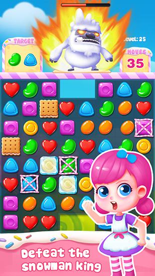 Gameplay of the Candy story for Android phone or tablet.