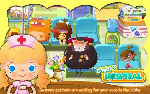 Gameplay of the Candy's hospital for Android phone or tablet.