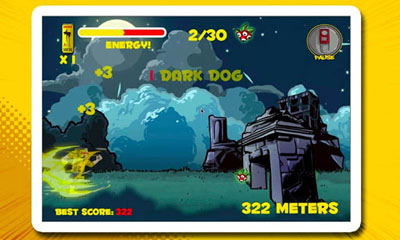 Gameplay of the Canman Game for Android phone or tablet.