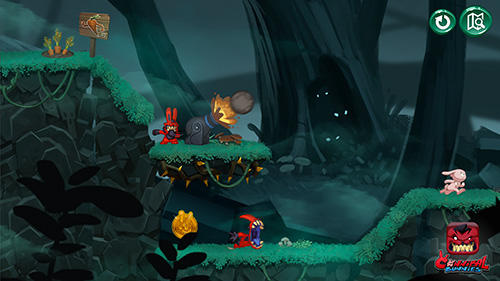 Cannibal bunnies 2 - Android game screenshots.
