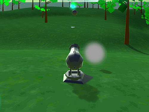 Cannon bowling 3D: Aim and shoot - Android game screenshots.