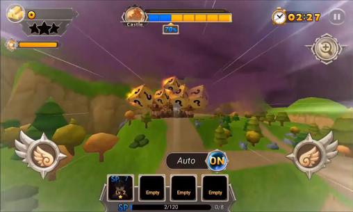 Gameplay of the Cannon king for Android phone or tablet.