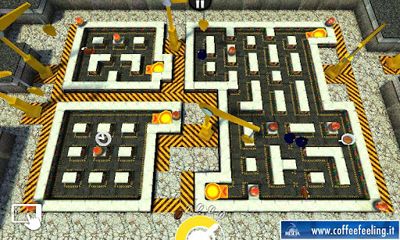 Gameplay of the Capsman 3D for Android phone or tablet.