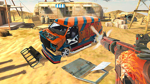 Car demolition clicker - Android game screenshots.