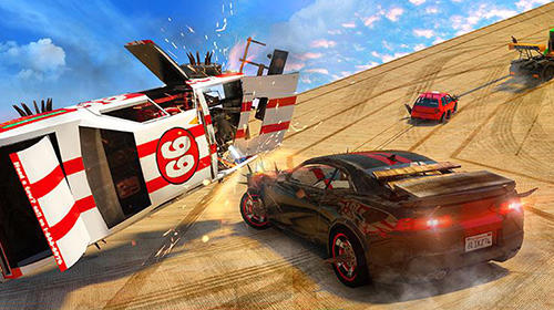 Car destruction league - Android game screenshots.