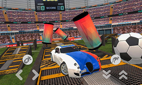 Car football 2018 - Android game screenshots.