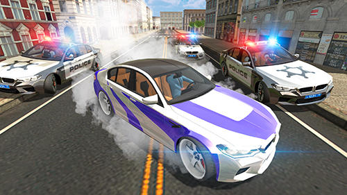 Car simulator M5 - Android game screenshots.
