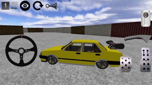 Gameplay of the Car drift 3D 2014 for Android phone or tablet.