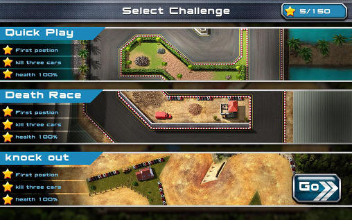 Gameplay of the Car racing: Drift death race for Android phone or tablet.