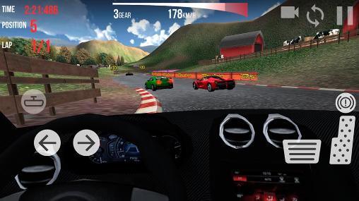 Gameplay of the Car racing simulator 2015 for Android phone or tablet.