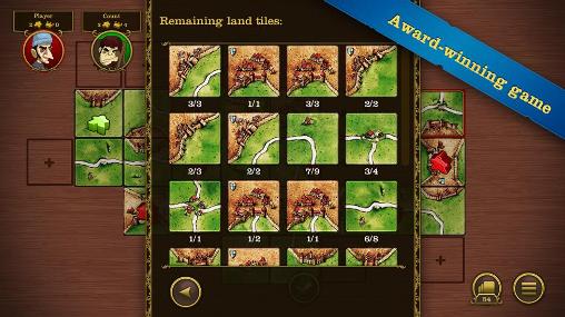 Gameplay of the Carcassonne for Android phone or tablet.