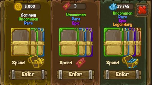Gameplay of the Card lords for Android phone or tablet.