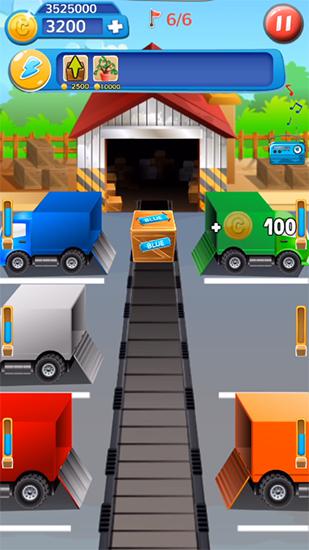 Gameplay of the Cargo Shalgo: Truck delivery HD for Android phone or tablet.